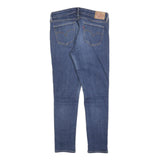 LEVI'S 711 Womens Slim Blue Denim Light W28 L26 Zip Jeans