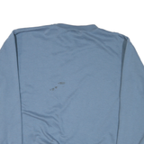 Mens Blue Yosemite National Park Crew Neck Pullover Sweatshirt M Casual Cotton