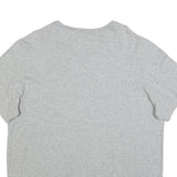 NIKE Mens Grey Crew Neck Cotton Blend T-Shirt XL Short Sleeve Large Swoosh
