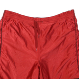 STARTER Mens Shorts Red & Black Casual 2XL W38 Relaxed Fit Drawstring Pockets