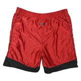STARTER Mens Shorts Red & Black Casual 2XL W38 Relaxed Fit Drawstring Pockets