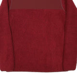 BERGHAUS Womens Red Jacket M Polyester Blend Fleece Outdoor Zip Up Casual