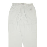 COLUMBIA Mens Relaxed Beige Cargo Zip Trousers W29 L30 Cotton Blend Casual