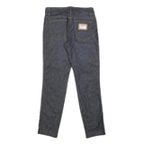 DOLCE & GABBANA Womens Slim Blue Denim Jeans W26 L29 Zip Pockets