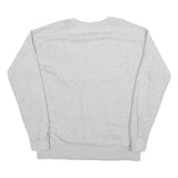 TOMMY HILFIGER Womens Grey Sweatshirt Crew Neck L Hilfiger Logo Cotton Blend