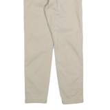 LEVI'S Mens Cotton Blend Beige Regular Zip Trousers W29 L25 Casual Classic Fit