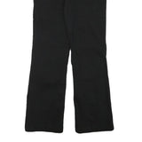 LEVI'S Womens Black Regular Flared Denim Medium Wash W28 L28 Classic Cotton