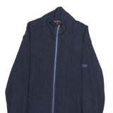 BEN SHERMAN Mens Blue Cotton Zip Jacket M Plain Casual Lightweight Stylish