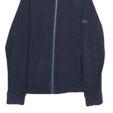 BEN SHERMAN Mens Blue Cotton Zip Jacket M Plain Casual Lightweight Stylish