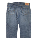 LEVI'S Mens Regular Blue Denim Straight Jeans W38 L29 Classic Cotton Blend Zip