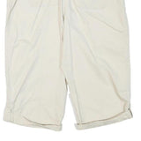 CLASSIC EDITION Womens Cream Casual Cotton Blend Shorts M W36 Comfortable Fit