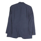 LAUREN RALPH LAUREN Mens Blue Classic Jacket M Cotton Plain Button Formal Blazer