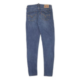 LEVI'S Womens Blue Slim Skinny Denim Medium Wash Jeans W26 L28 Classic Fit
