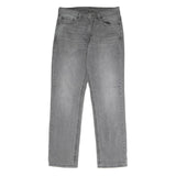LEVI'S 541 Mens Jeans Grey Regular Straight Denim Medium W32 L32 Classic Fit