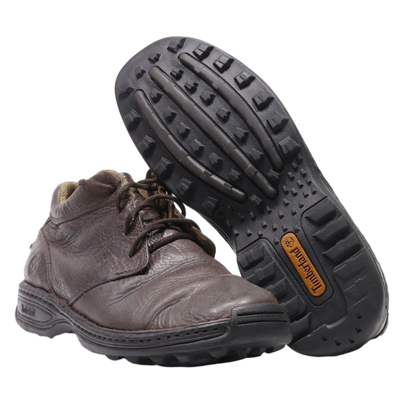 TIMBERLAND Ankle Boots Brown Leather Mens UK 7.5