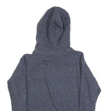 ADIDAS Womens Blue Zip Hoodie XS Cotton Blend Casual Zip Up Activewear