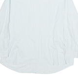 LAURA KENT Womens Blue & White Striped Shirt XL Cotton Blend Relaxed Fit Button