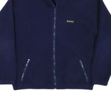 DREMIAR Womens Navy Blue Jacket XL Polyester Blend Plain Zip Casual Comfort