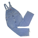 DICKIES Mens Blue Denim Relaxed Cotton Dungarees XL W40 L32 Workwear