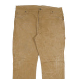 DICKIES Mens Jeans Beige Regular Straight Denim Light W38 L30 Durable Workwear
