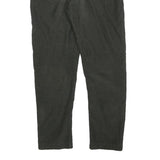 APC Womens Black Corduroy Slim Tapered Trousers W29 L27 Button Closure