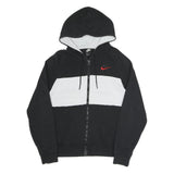 NIKE Mens Black & White Nike Air Zip Hoodie S Sportswear Sweatshirt