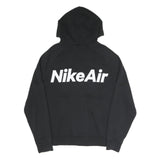NIKE Mens Black & White Nike Air Zip Hoodie S Sportswear Sweatshirt