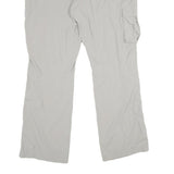 MAMMUT Mens Polyamide Regular Grey Trousers W38 L34 Zip Practical Outdoor Style