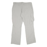 MAMMUT Mens Polyamide Regular Grey Trousers W38 L34 Zip Practical Outdoor Style