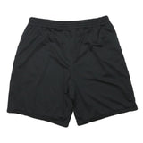 NIKE Mens Black Sports Shorts XL W34 Polyester Blend Casual Comfort