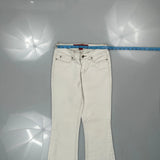 Guess Boot Cut Jeans - 25W US 0 White Cotton