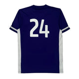 Soccer Team Adidas Football Shirt - Medium Purple Polyester