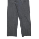 LEVI'S 501 Mens Jeans Black Regular Straight Denim Medium W31 L27 Classic Button