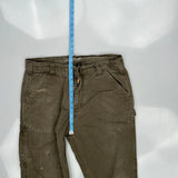 Carhartt Carpenter Trousers - 36″ Waist Brown Cotton