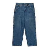 Wrangler Carpenter Jeans - 33W 30L Blue Cotton