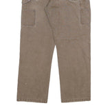 CARHARTT Mens Jeans Regular Straight Denim Rinse W34 L29 Workwear Utility