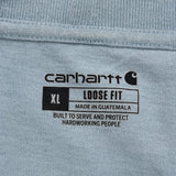 Carhartt T-Shirt - XL Blue Cotton