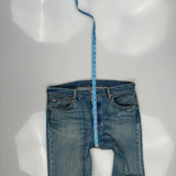 501 Levis Jeans - 38W 31L Blue Cotton