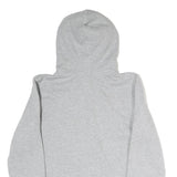 THE NORTH FACE Womens Grey Hoodie L Cotton Logo Pullover Casual Sweatshirt