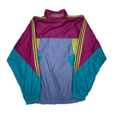 Adidas Track Jacket - Large Multicoloured Polyester