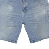 WRANGLER Mens Denim Blue Casual Shorts L W36 Classic Cotton Blend 5-Pocket