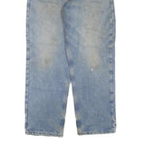 CARHARTT Mens Jeans Blue Regular Straight Denim Medium W36 L30 Workwear