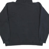 HANES Mens Black Chico High Soccer Pullover Hoodie L Comfortable Cotton Blend