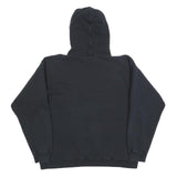 HANES Mens Black Chico High Soccer Pullover Hoodie L Comfortable Cotton Blend