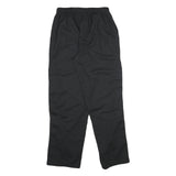 SPEEDWAY Mens Joggers Black L W26 L34 Regular Fit Straight Leg Polyester