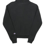 CHAMPION REVERSE WEAVE Womens Black Hoodie XS Classic Pullover Cotton Blend