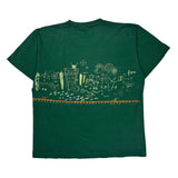 Petrified Forest National Park Oneita Graphic T-Shirt - XL Green Cotton