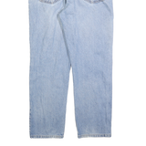 CARHARTT Mens Regular Fit Blue Denim Light Wash Jeans W34 L30 Classic Zip