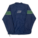 Nike Windbreaker - XL Blue Polyester