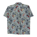 Woolrich Hawaiian Shirt - Large Multicoloured Cotton